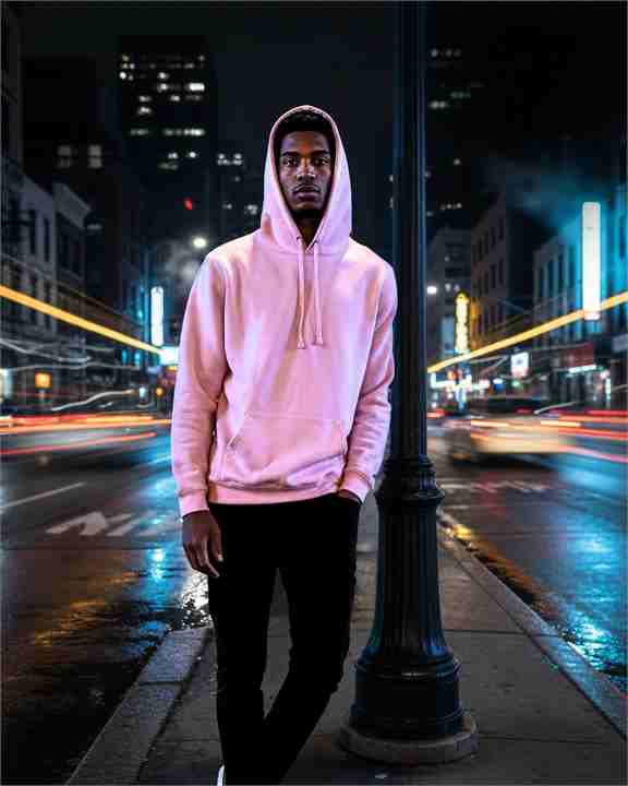 Soft Pink Manifest Hoodie